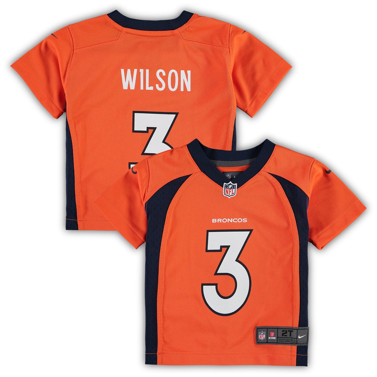 Russell Wilson Denver Broncos Nike Toddler Game Jersey - Orange