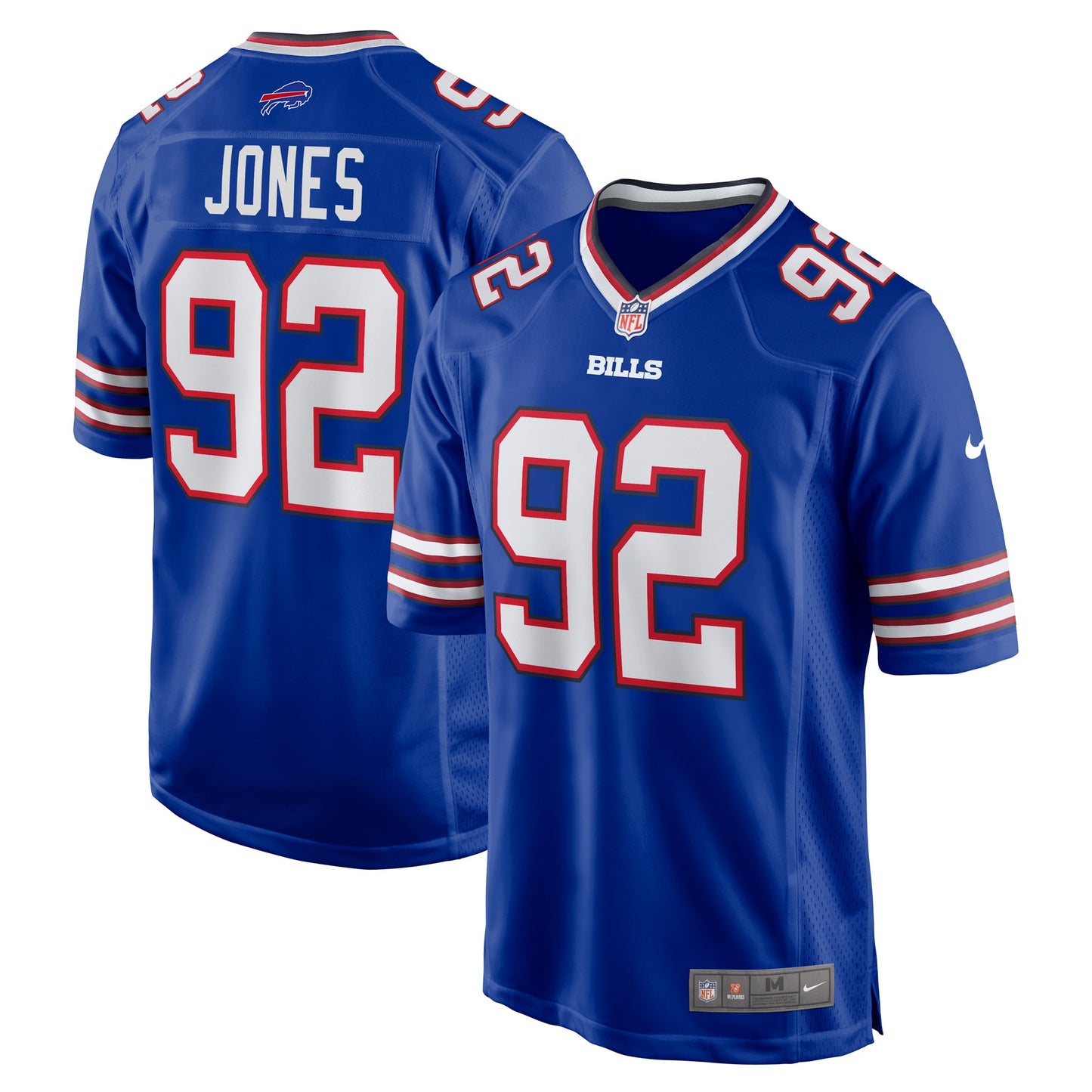 DaQuan Jones Buffalo Bills Nike Game Player Jersey - Royal