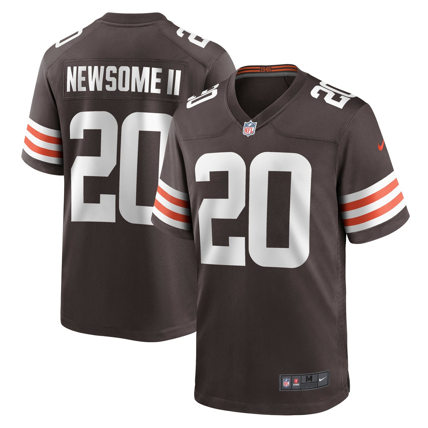 Gregory Newsome II Cleveland Browns Nike Game Jersey - Brown