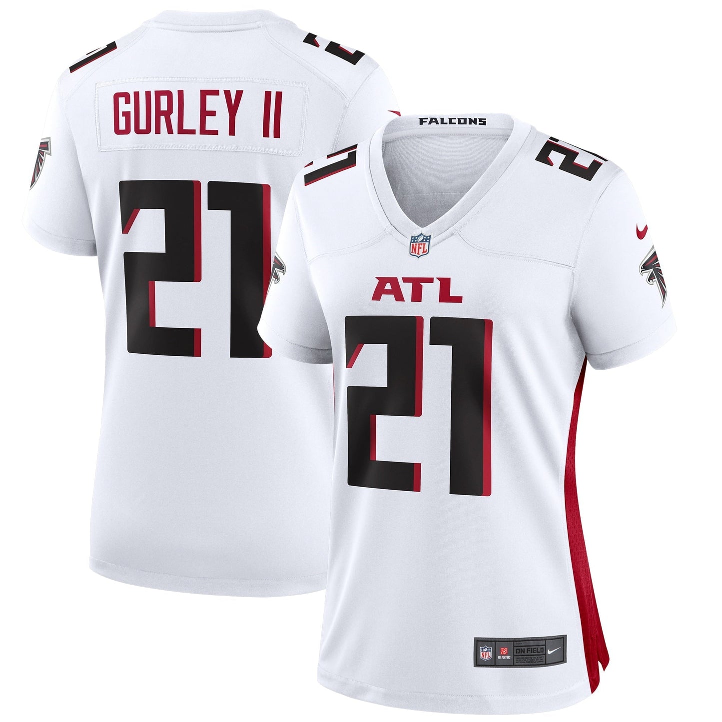 Women's Nike Todd Gurley II White Atlanta Falcons Game Jersey