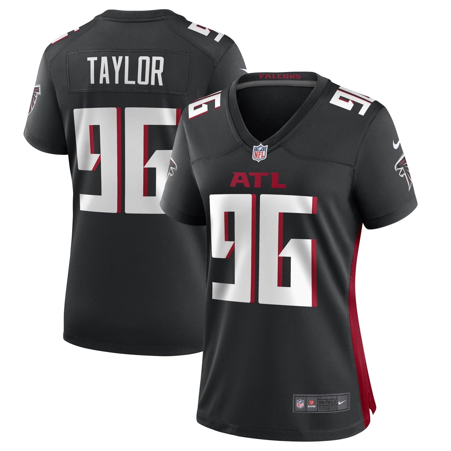 Women's Nike Vincent Taylor Black Atlanta Falcons Game Player Jersey