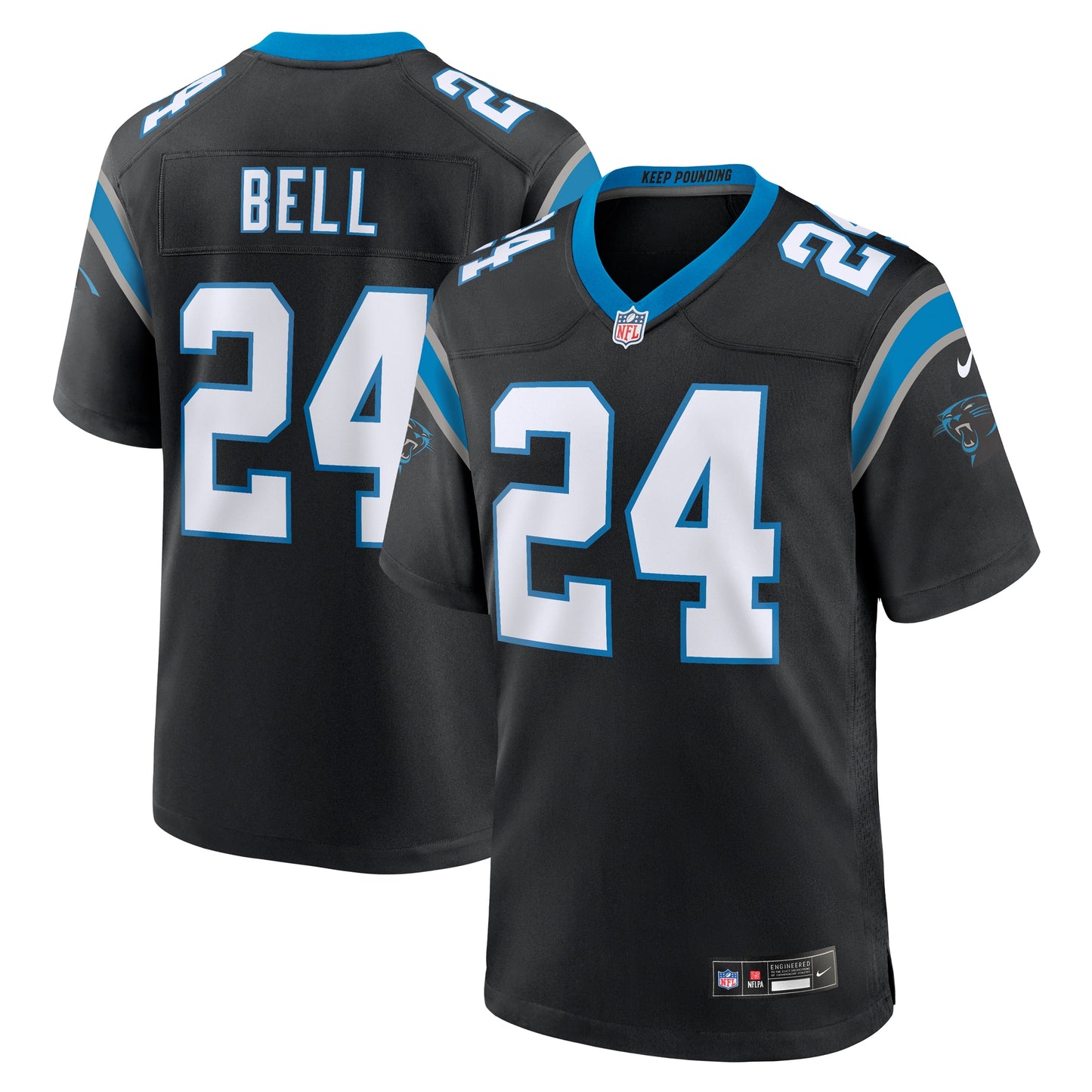 Vonn Bell Carolina Panthers Nike Game Player Jersey - Black