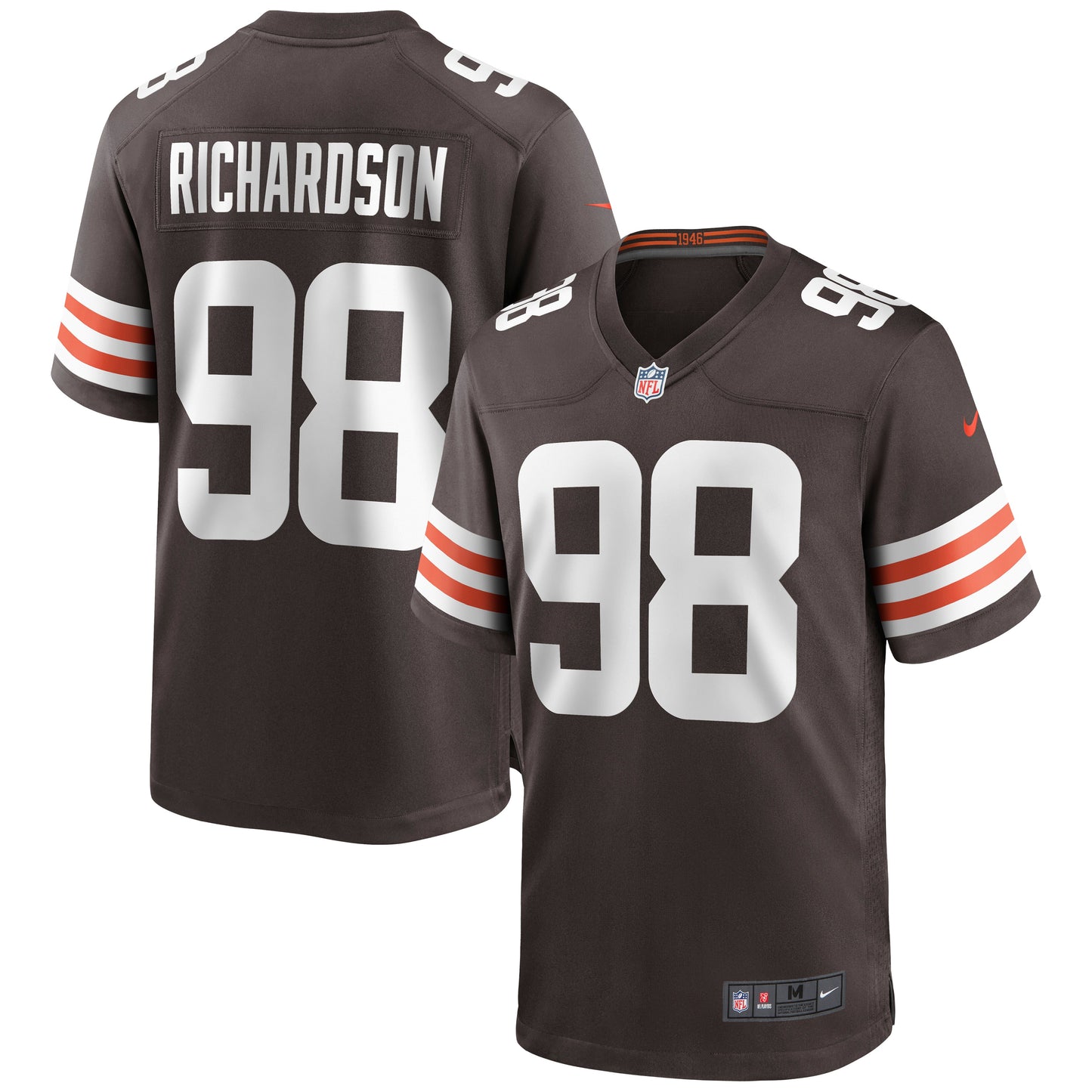 Sheldon Richardson Cleveland Browns Nike Game Jersey - Brown