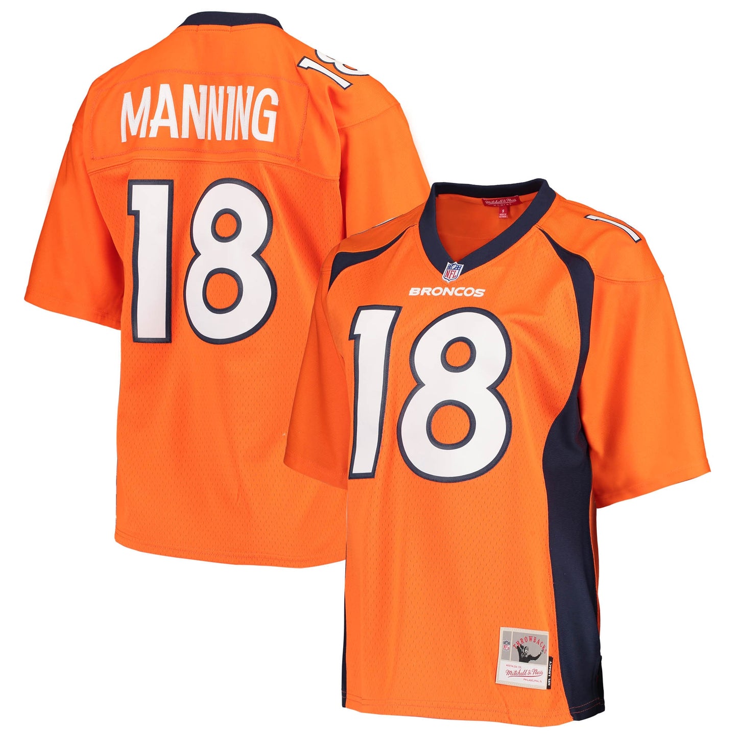Peyton Manning Denver Broncos Mitchell & Ness Women's Legacy Replica Player Jersey - Orange