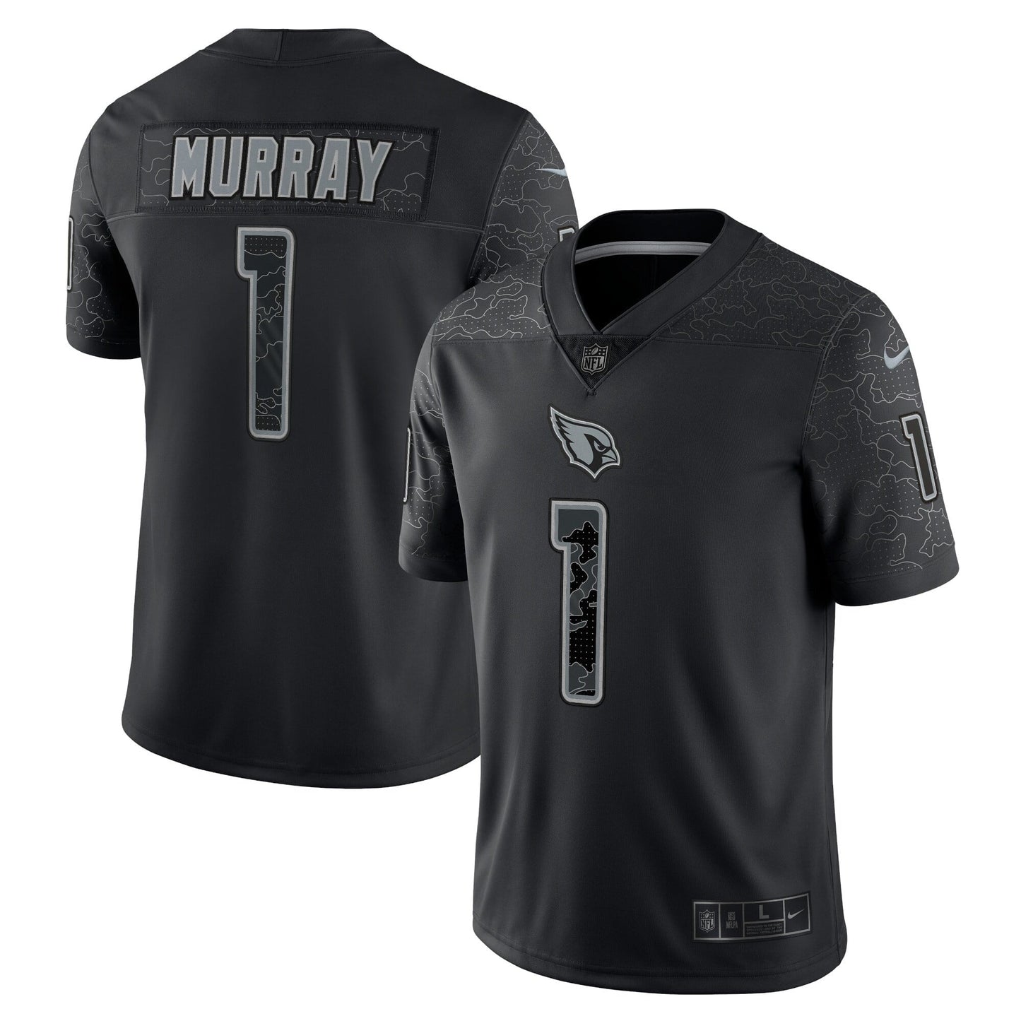 Men's Nike Kyler Murray Black Arizona Cardinals RFLCTV Limited Jersey