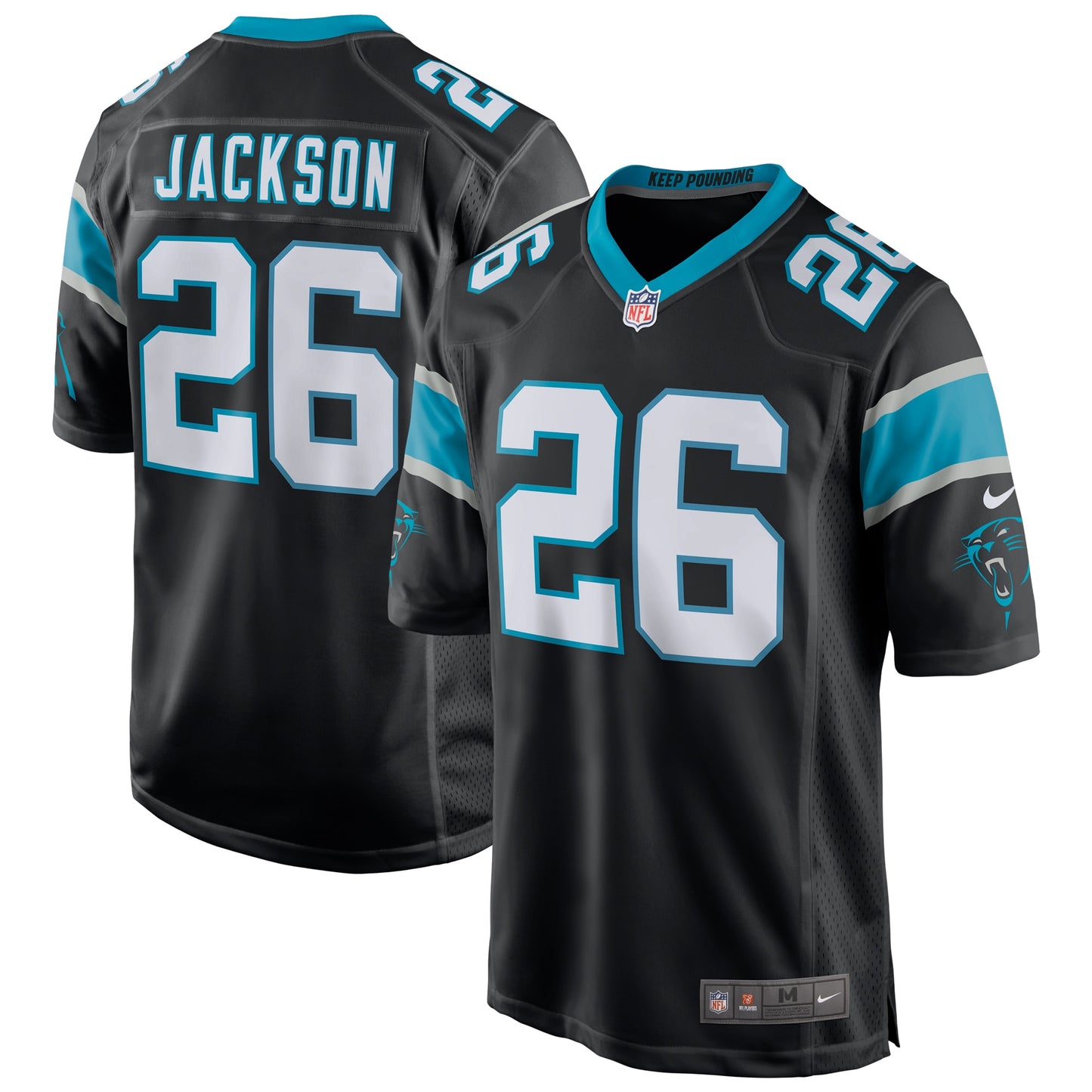 Donte Jackson Carolina Panthers Nike Game Jersey - Black