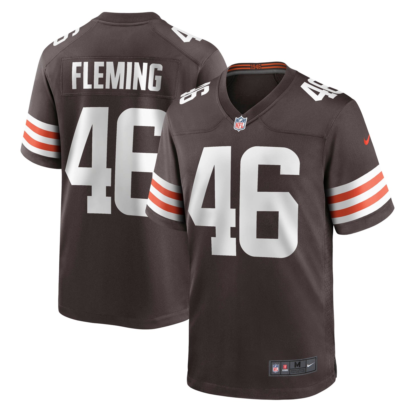 Don Fleming Cleveland Browns Nike Retired Player Jersey - Brown