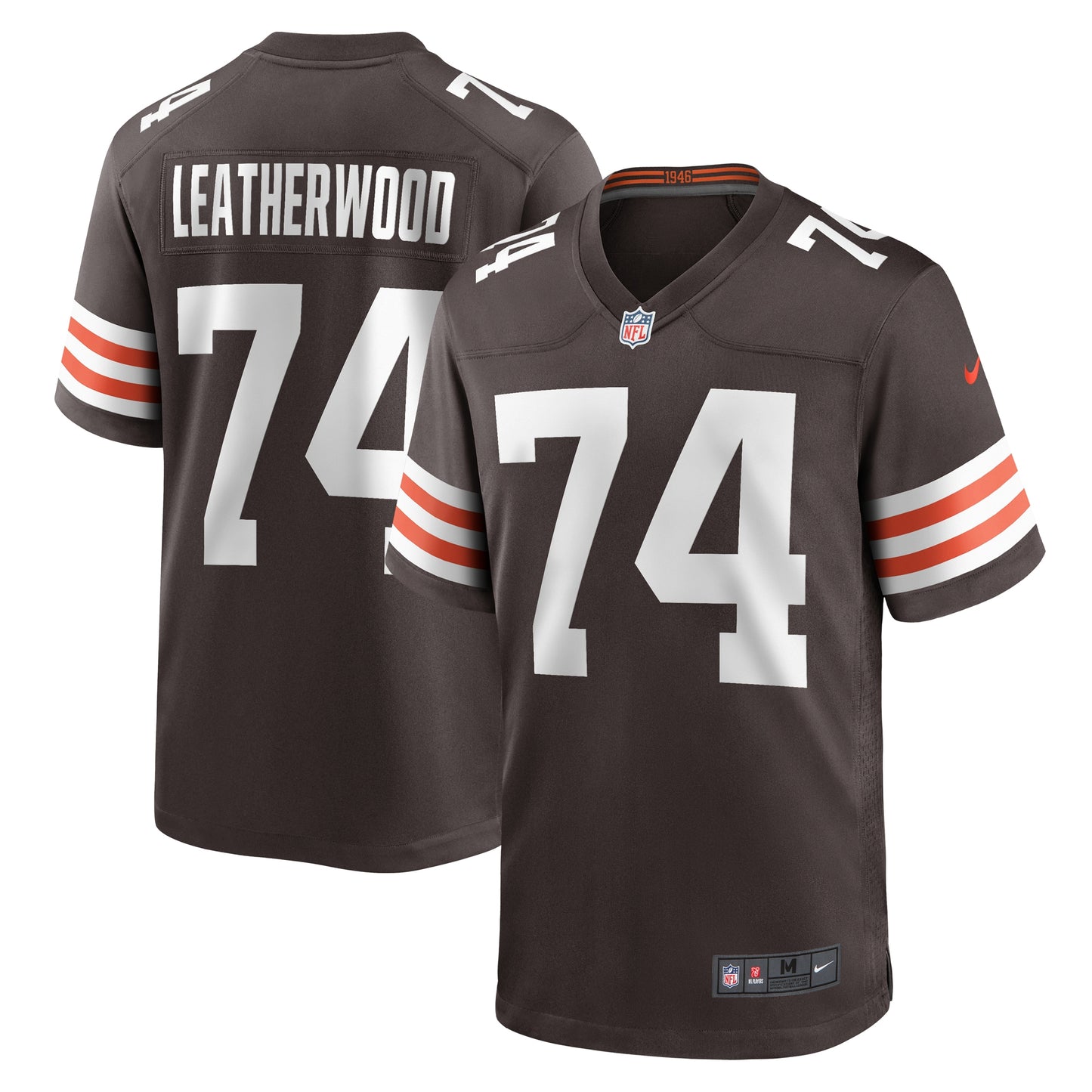 Alex Leatherwood Cleveland Browns Nike Team Game Jersey - Brown