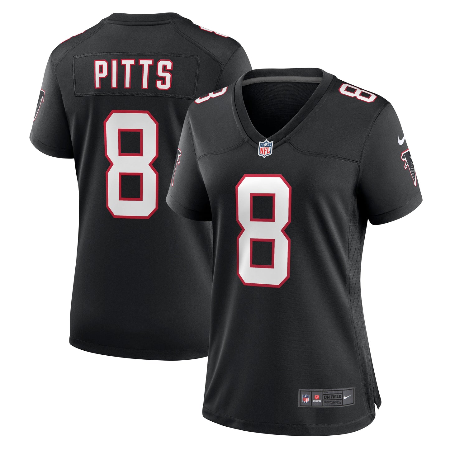 Kyle Pitts Atlanta Falcons Nike Women's Game Jersey - Black