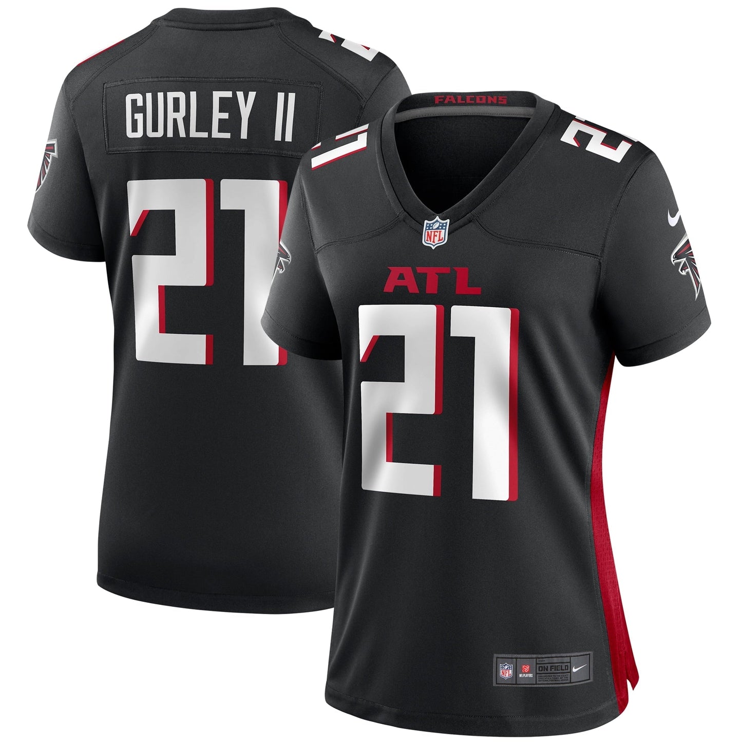 Women's Nike Todd Gurley II Black Atlanta Falcons Player Game Jersey