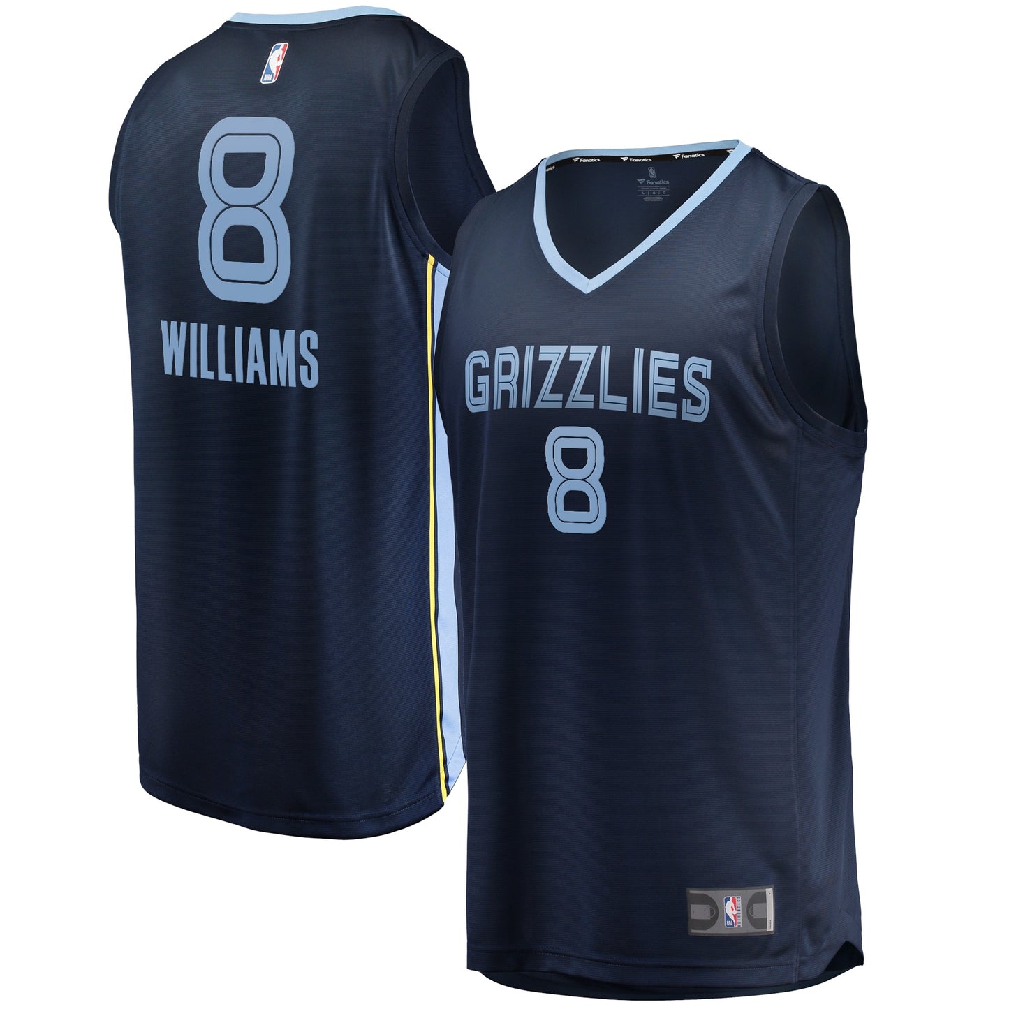 Ziaire Williams Memphis Grizzlies Fanatics Branded 2021/22 Fast Break Replica Jersey - Icon Edition - Navy